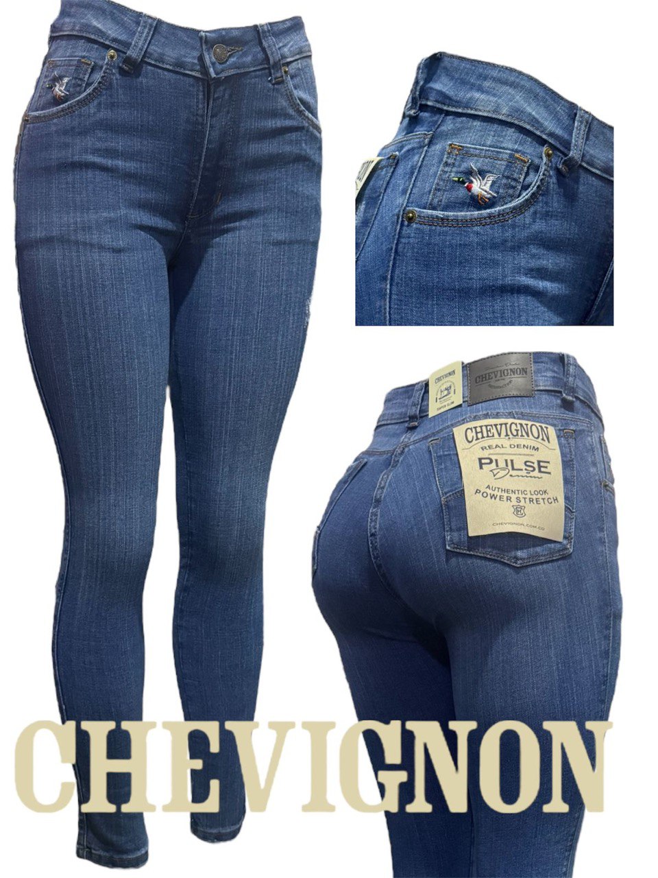 Jeans Marcas AA Chevignon Mujer H2