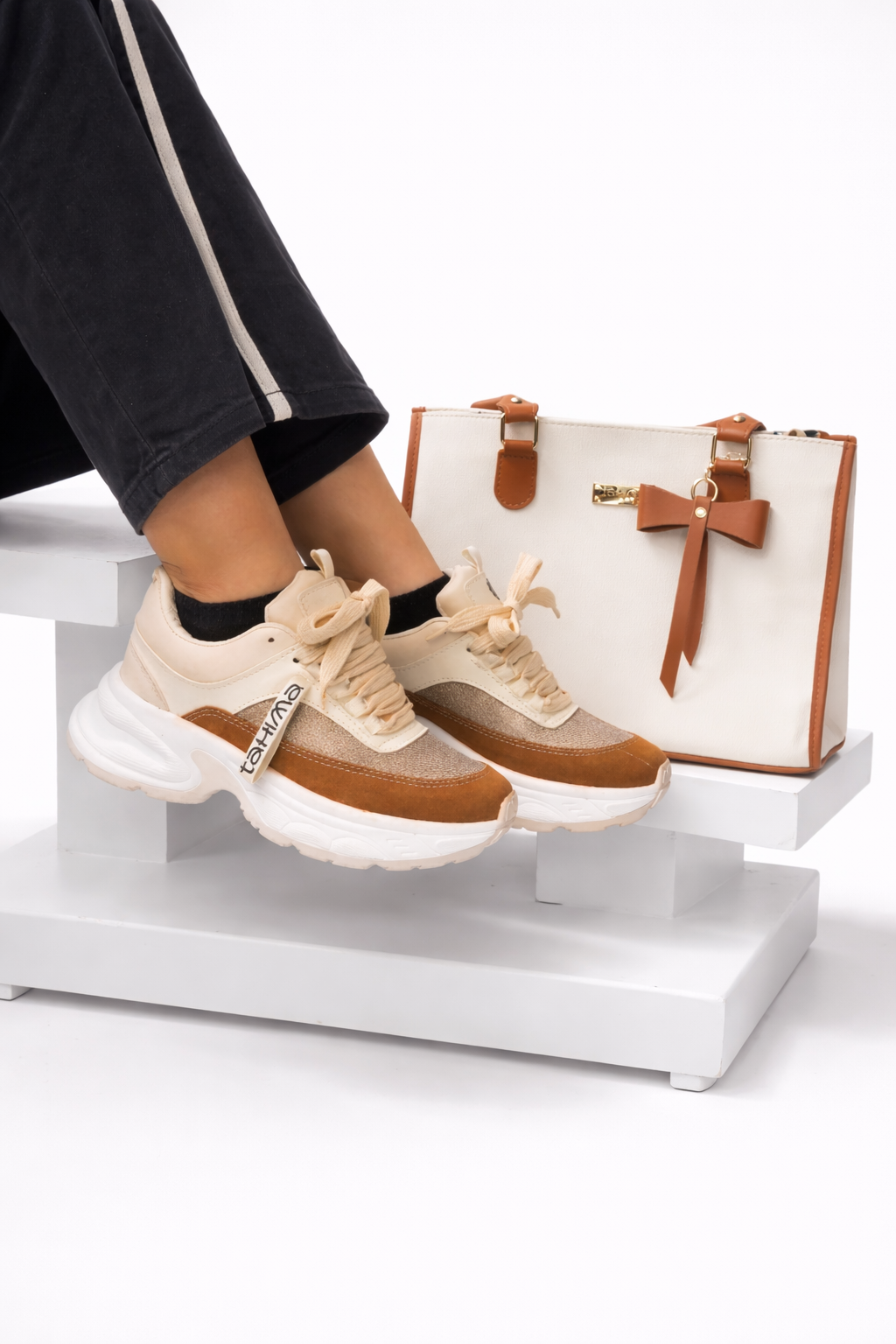 COMBO DIA DE MADRES TENIS+BOLSO COQUETTE